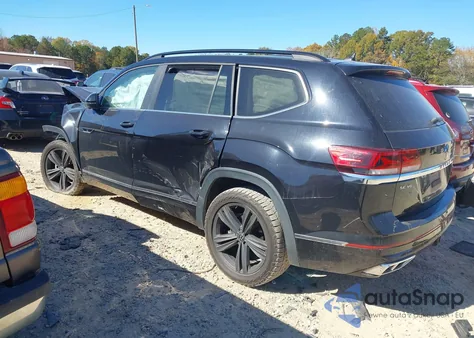 2021 Volkswagen Atlas 3.6L V6 Se W/Technology R-Line from USA, damaged, VIN 1V2PR2CA4MC511251
